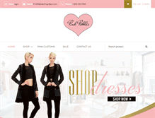Tablet Screenshot of pinkpebblesshop.com